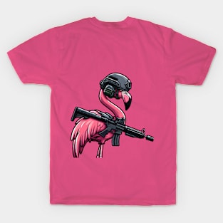 Tactical Flamingo T-Shirt